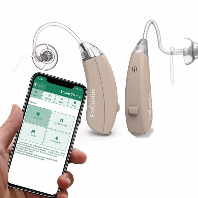 Bluetooth Hearing Aids - Linkx - Rechargeable*