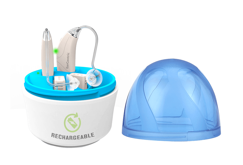 EarCentric Rechargeable Hearing Aids DX400 hearing aids