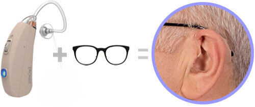 Ear Centric Rechargeable Hearing Aids RV4 hearing aids