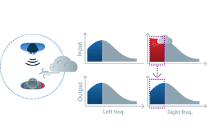 Ear Centric Rechargeable Hearing Aids RV4 hearing aids - Wind Blocking